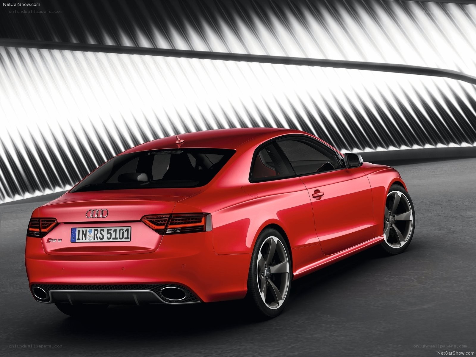 Red Audi RS5 Coupe