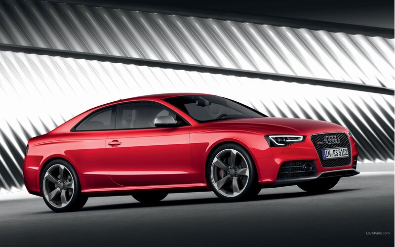 Red Audi RS5 Coupe
