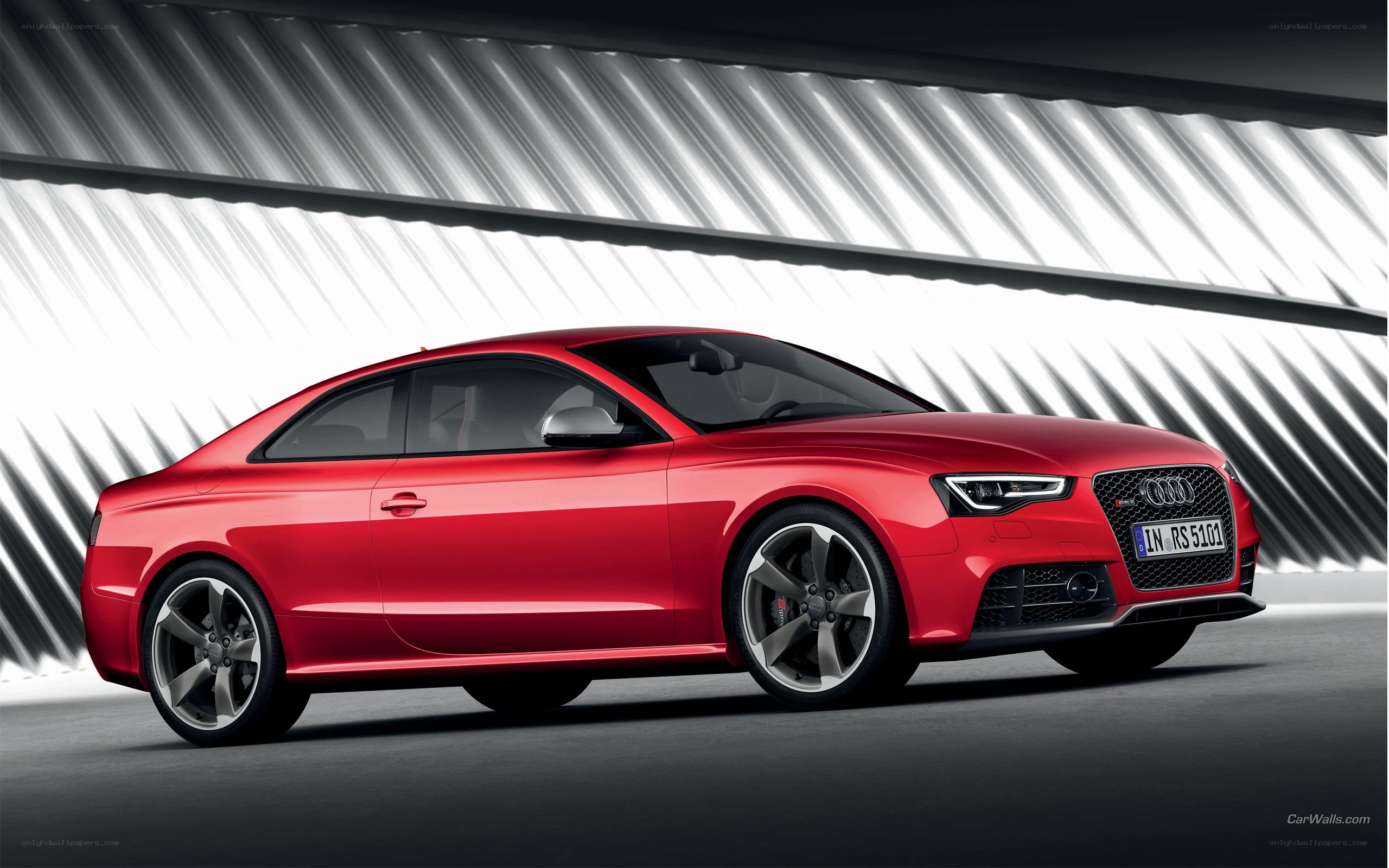 Red Audi RS5 Coupe