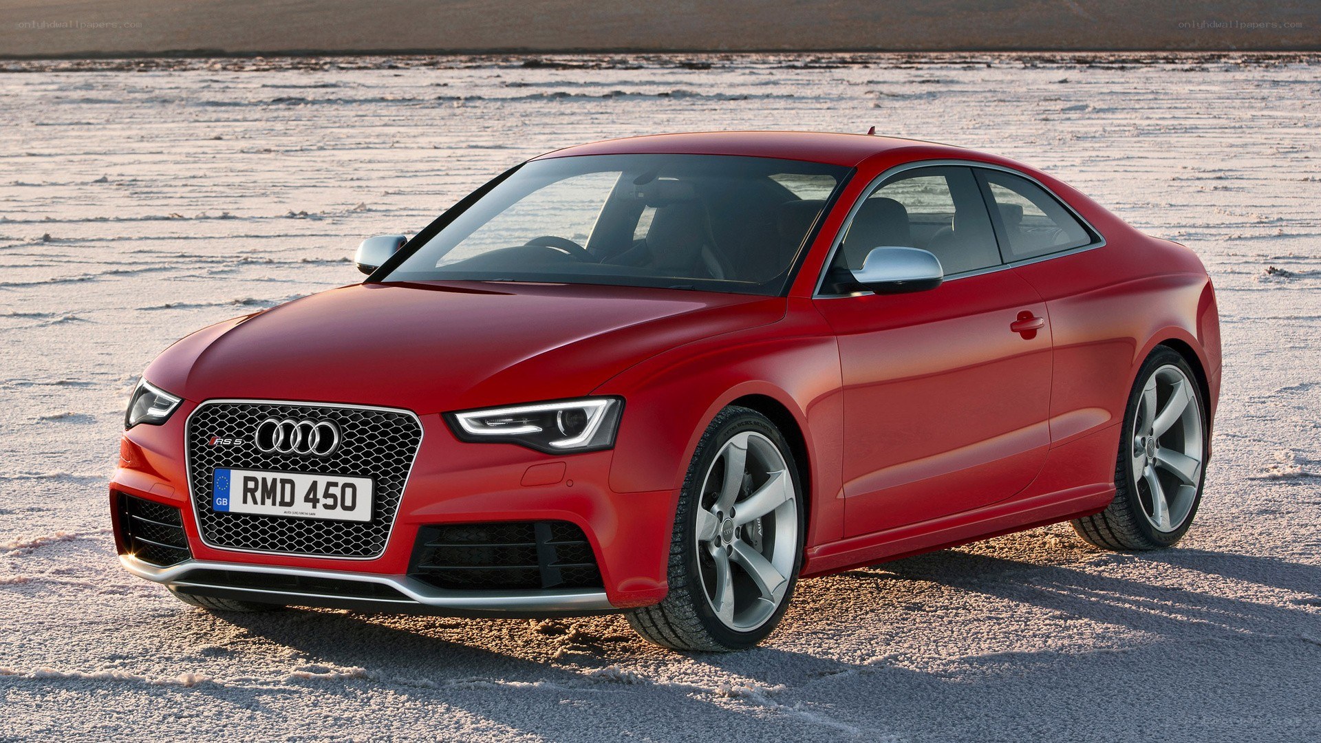 red audi rs5 coupe