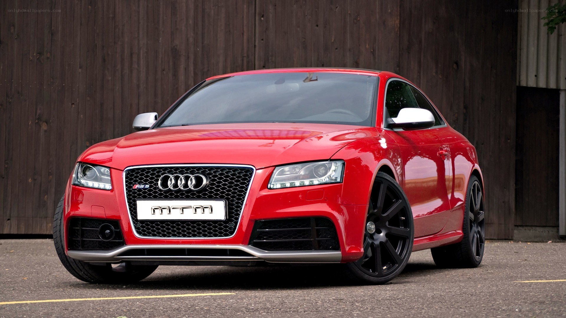 Red Audi RS5 Coupe