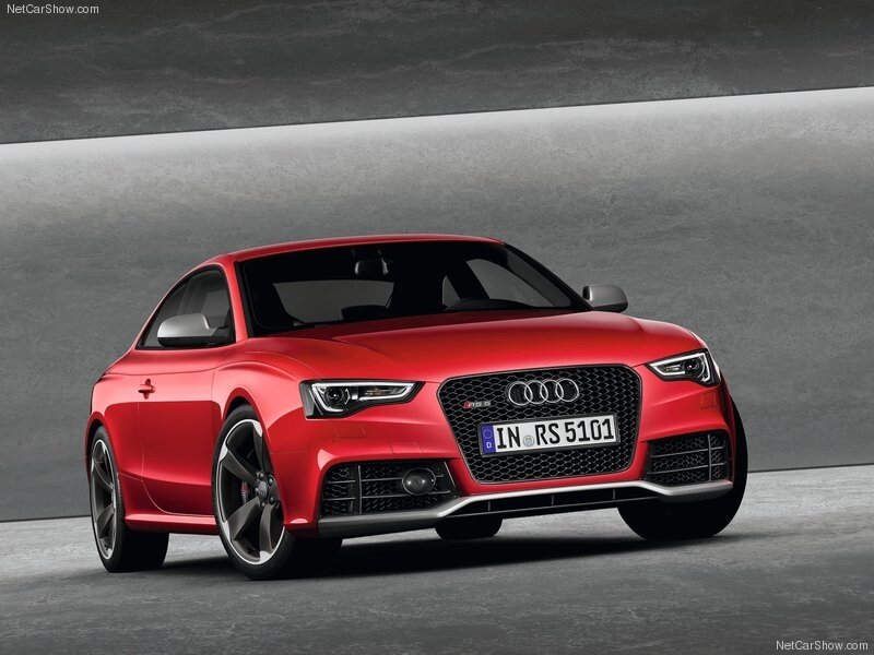 Red Audi RS5 Coupe