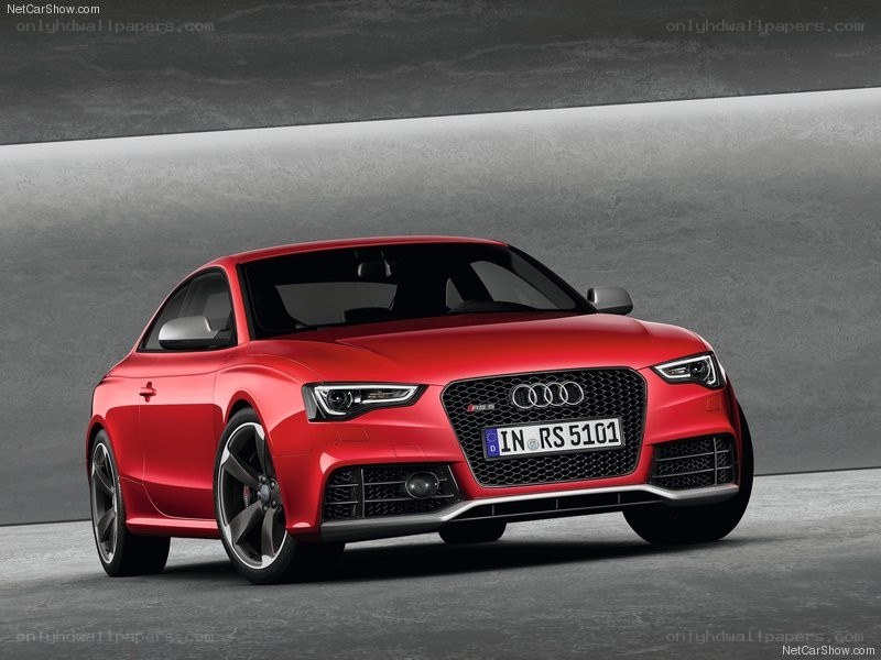 Red Audi RS5 Coupe