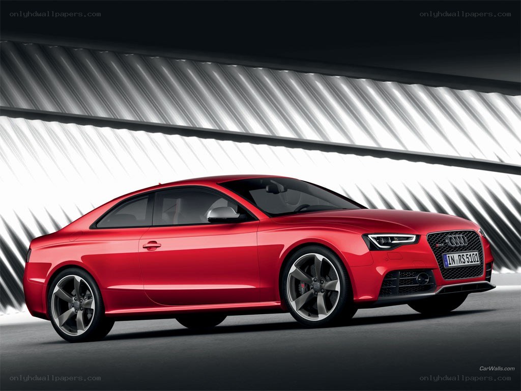 Red Audi RS5 Coupe