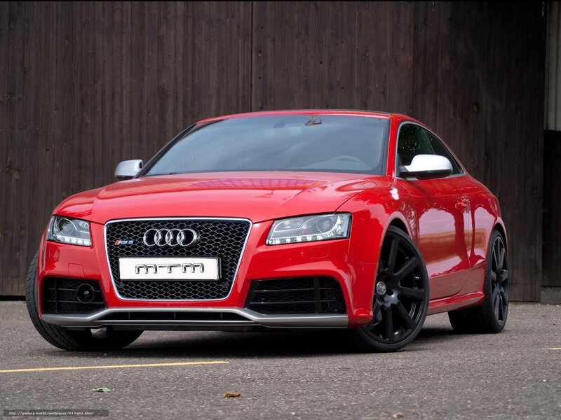 Red Audi Rs5 Coupe — Neutral