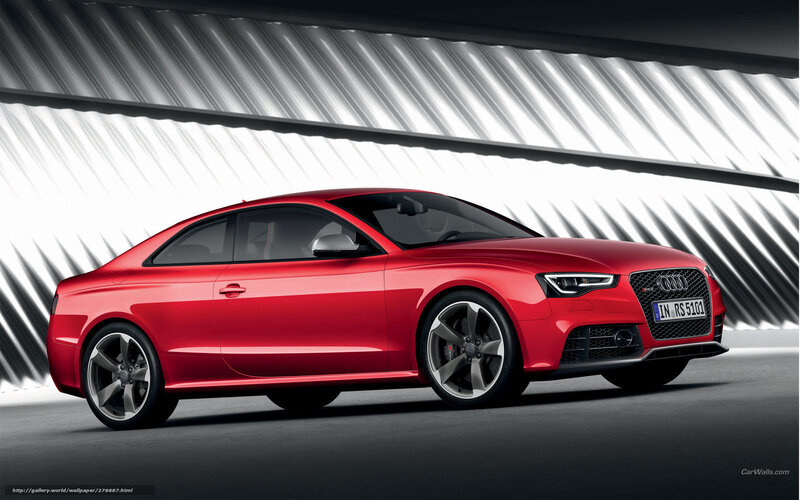 Red Audi RS5 Coupe