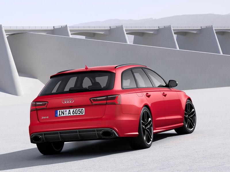 Red Audi Rs6 Car — Modern