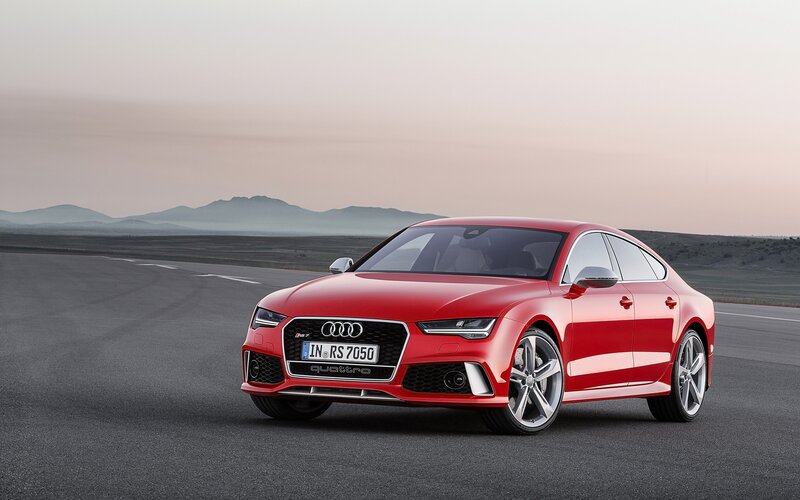 Red Audi Rs7 Sportback