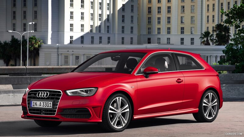 Red Audi S3 Sportback