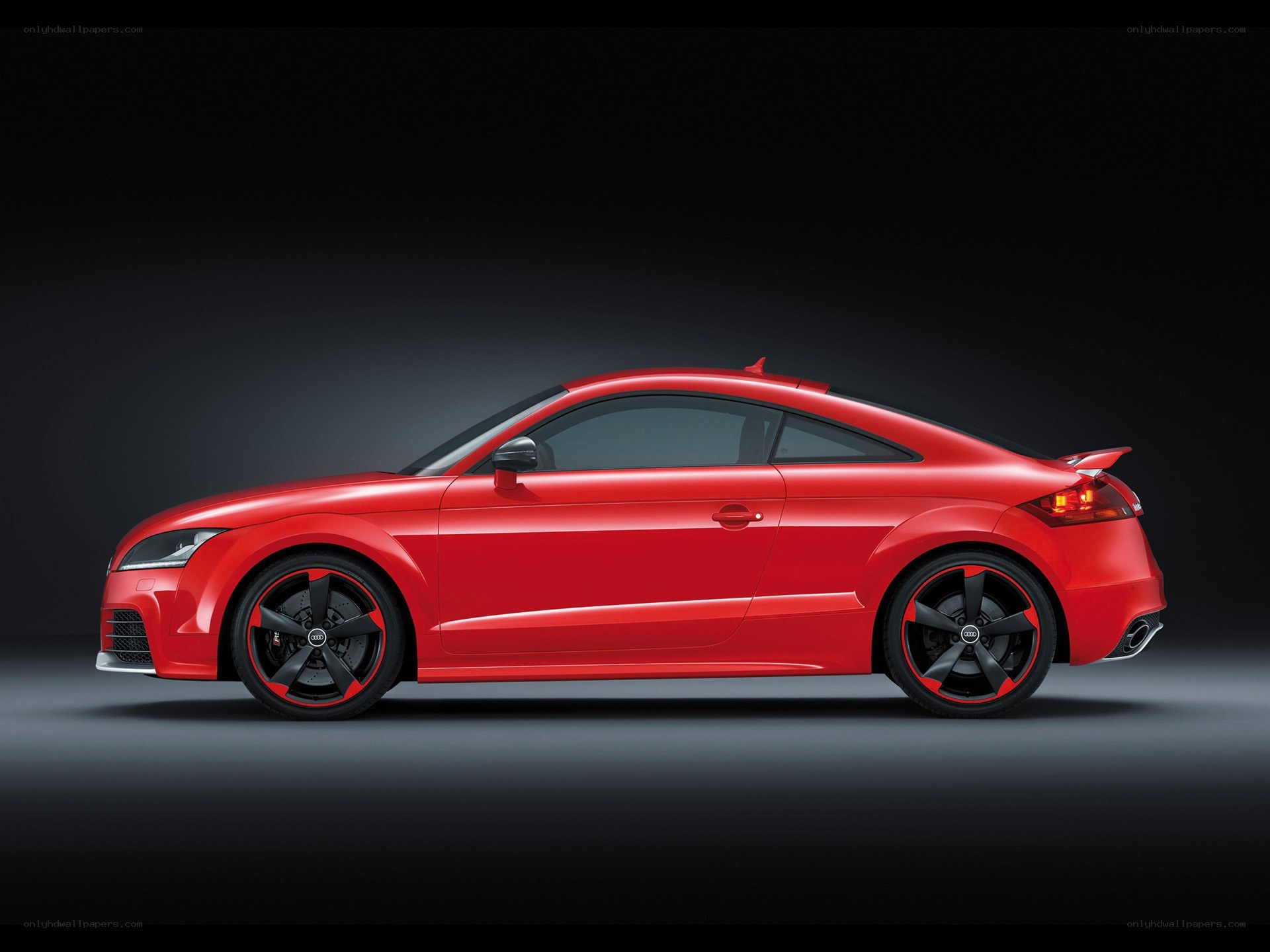 Red Audi TT Coupe