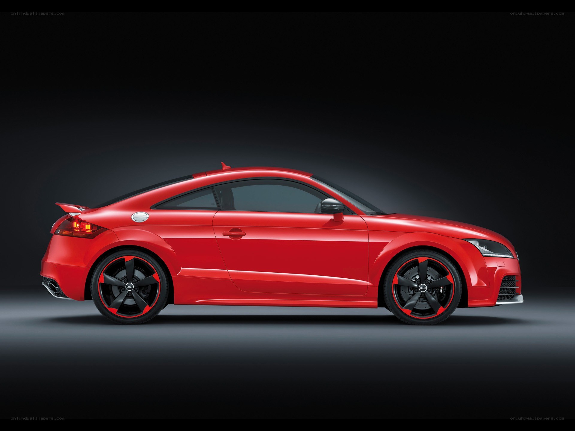 Red Audi TT Coupe