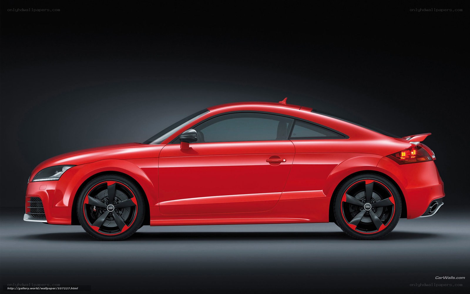 Red Audi TT Coupe