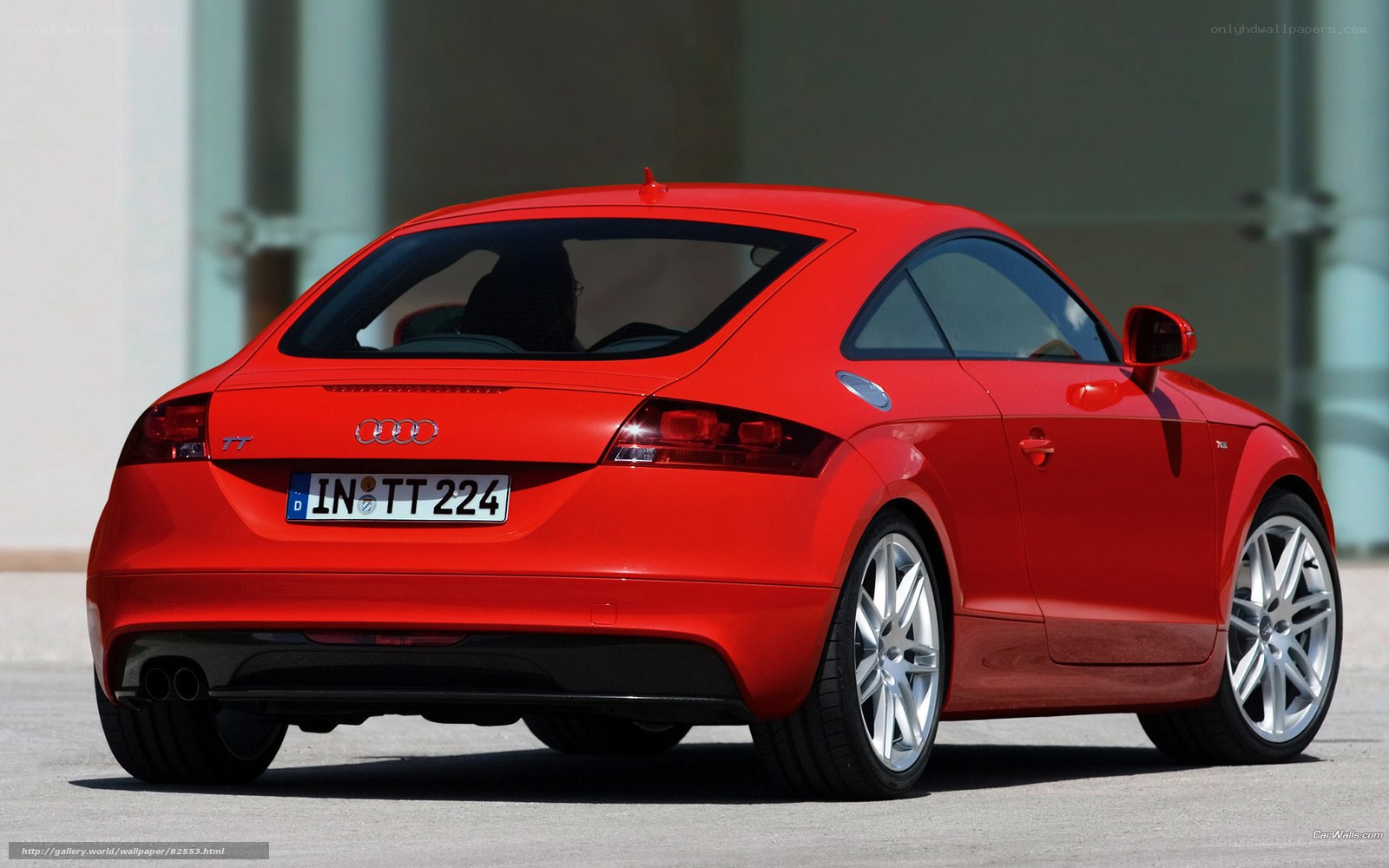 Red Audi TT Coupe