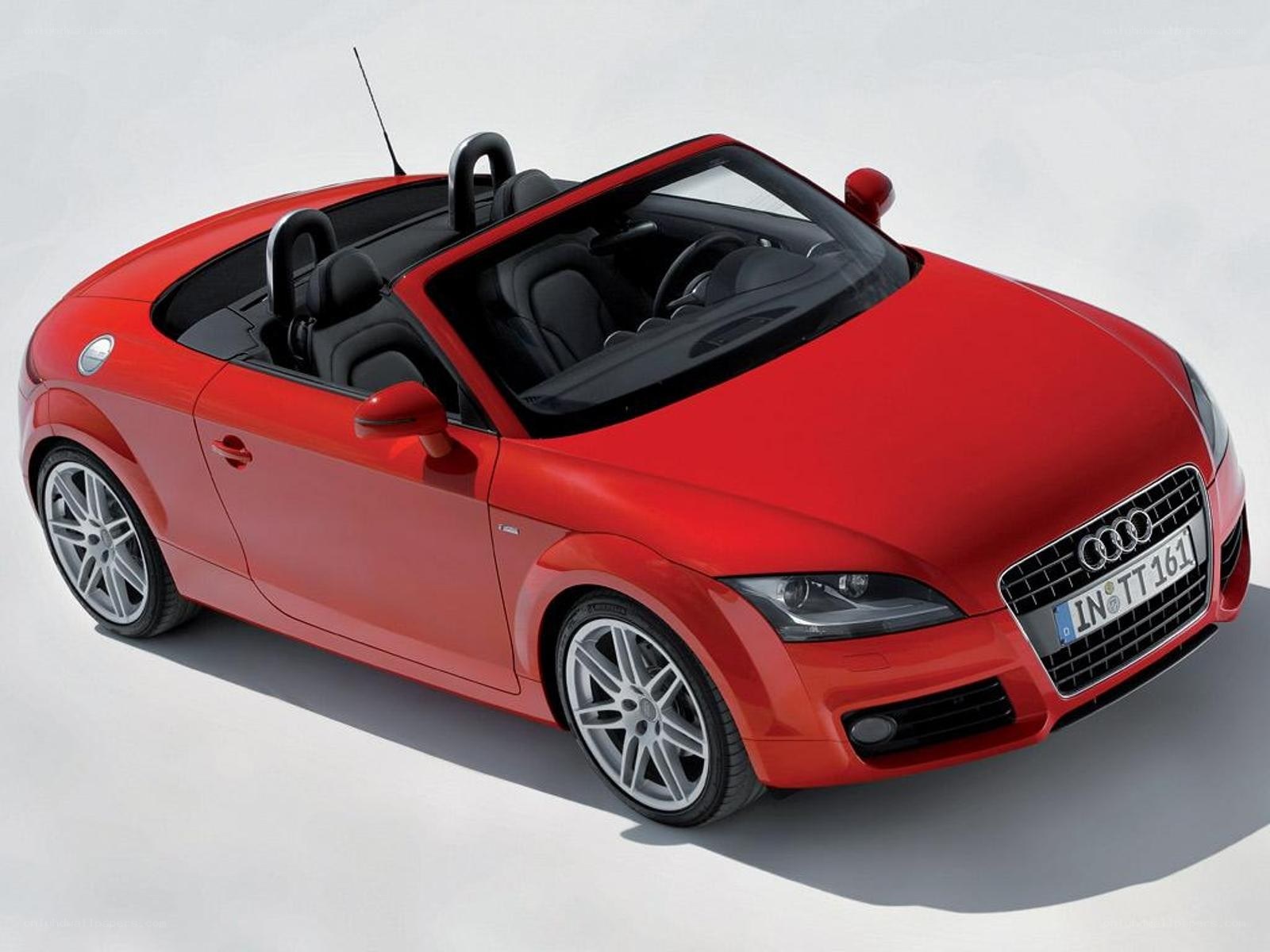 Red Audi TT Roadster