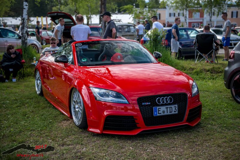 Red Audi Tt Rs Convertible