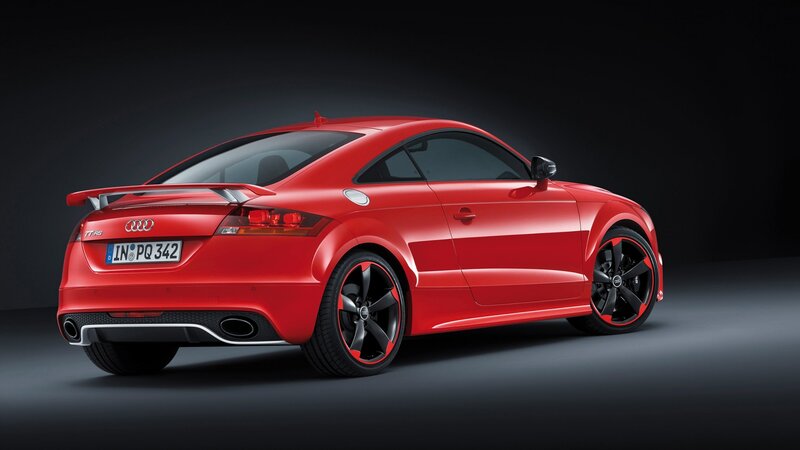 Red Audi Tt Rs