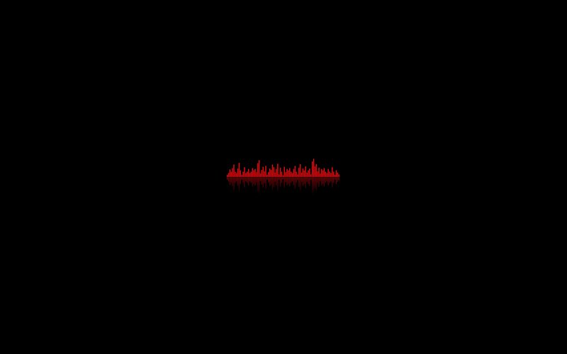 Red Audio Waveform