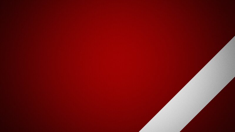 red background with diagonal stripe