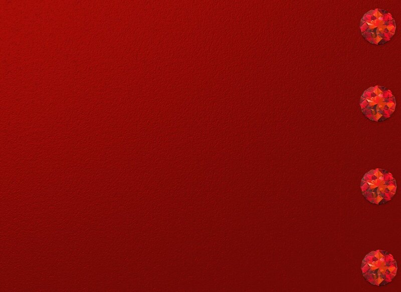 Red background with gemstones