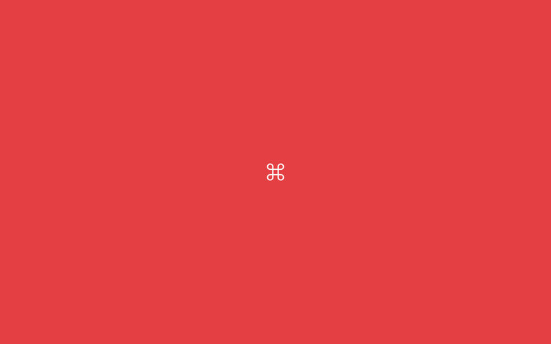 red background with symbol