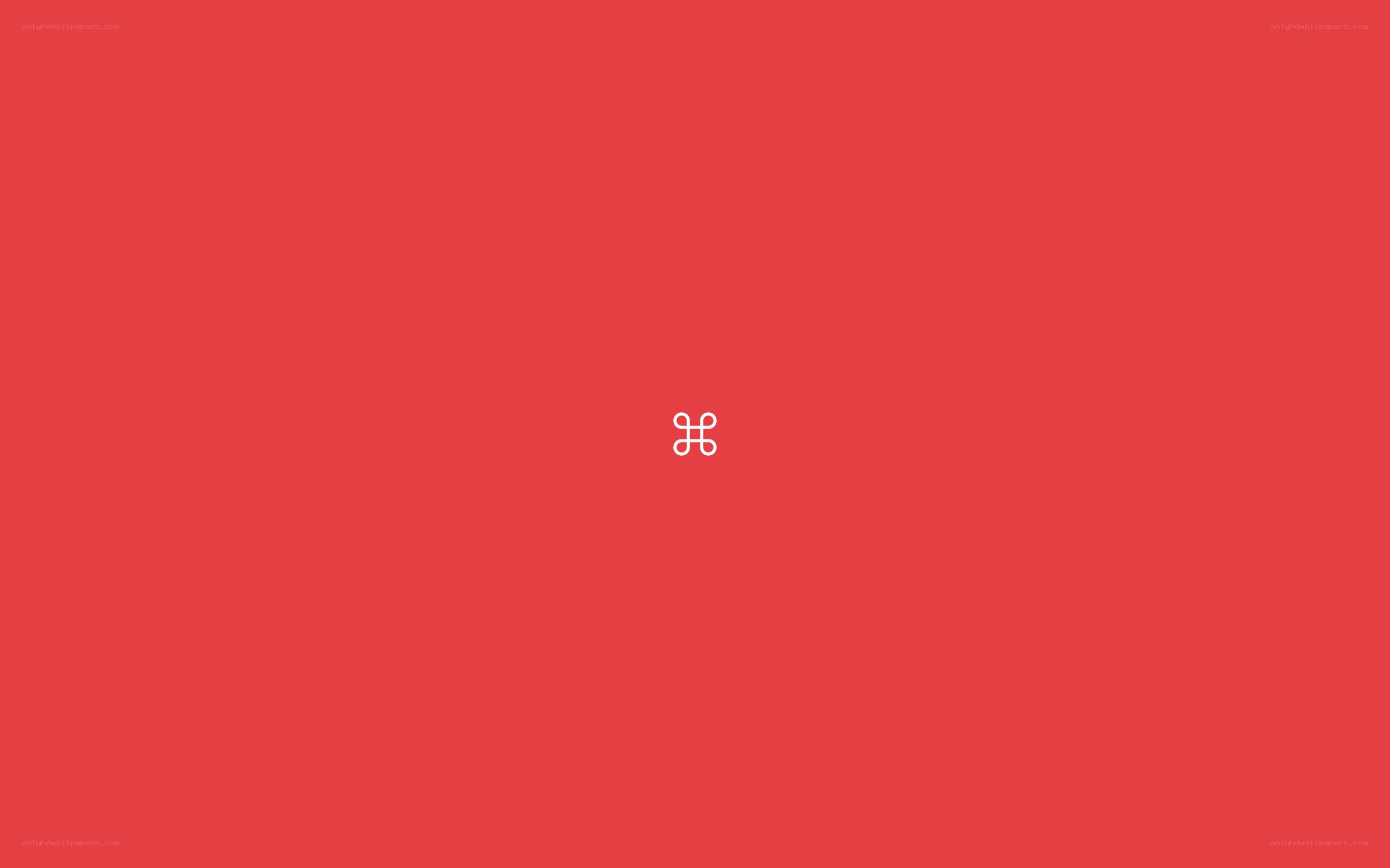 red background with symbol