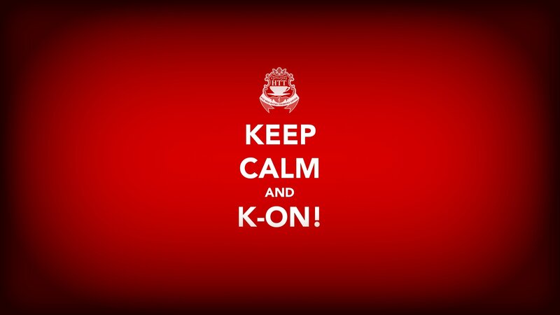 Red Background with Text — Calm