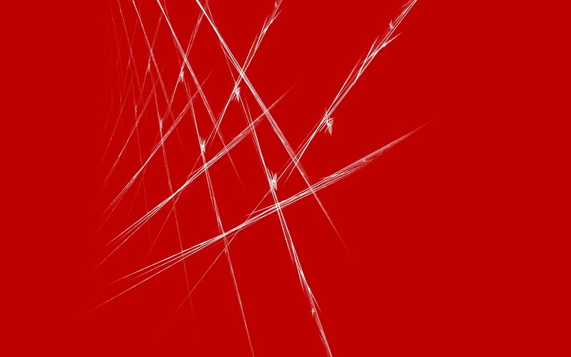 Red background with white scratches