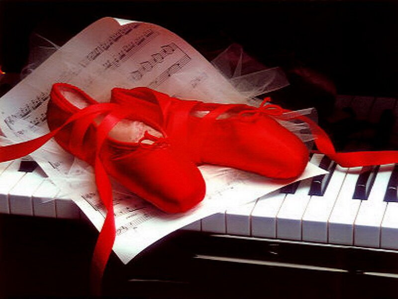 Red Ballet Shoes