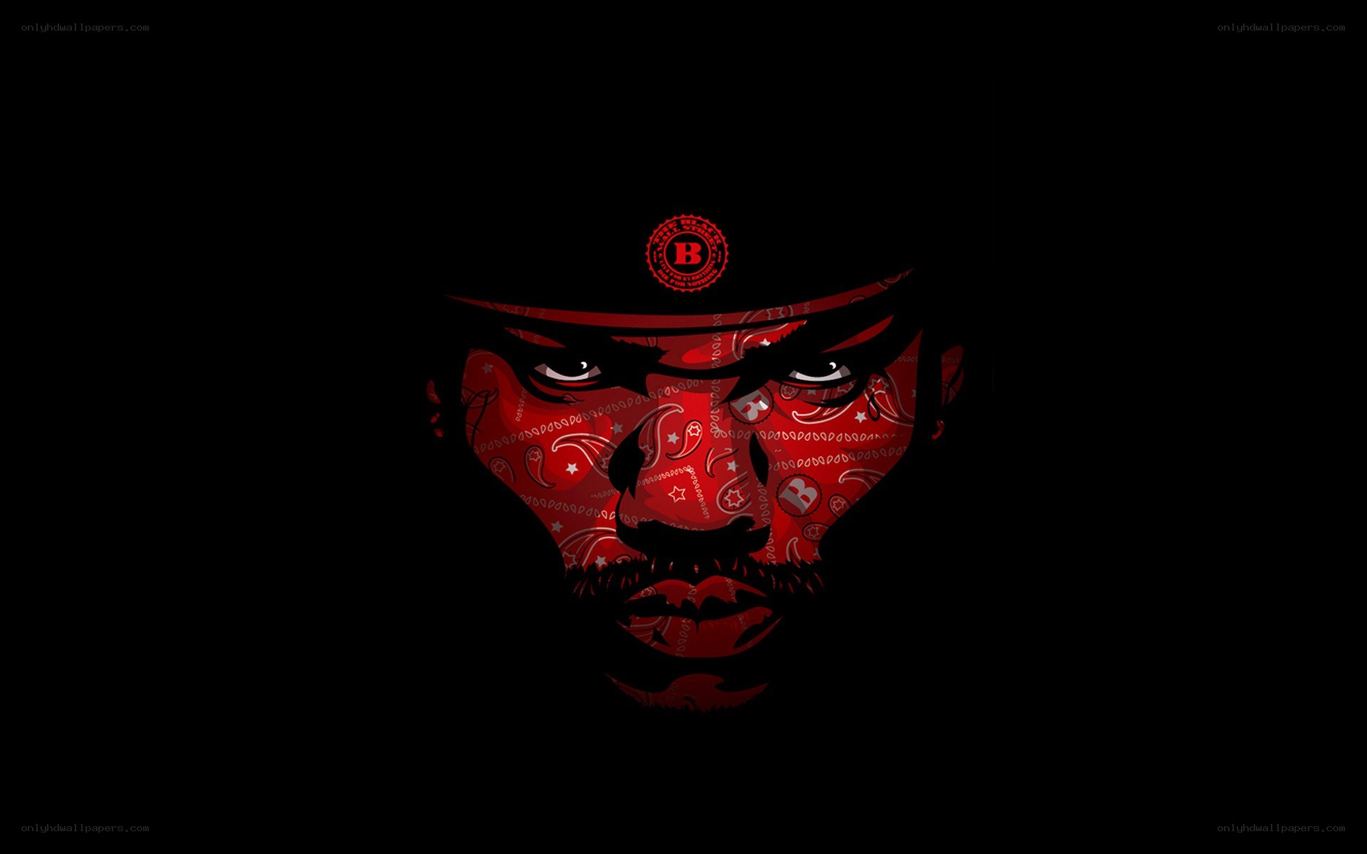 red bandana man portrait
