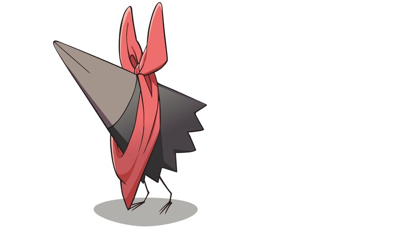 red-banded bird character