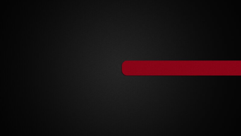 red bar on black background