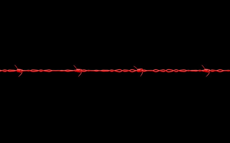 Red Barbed Wire