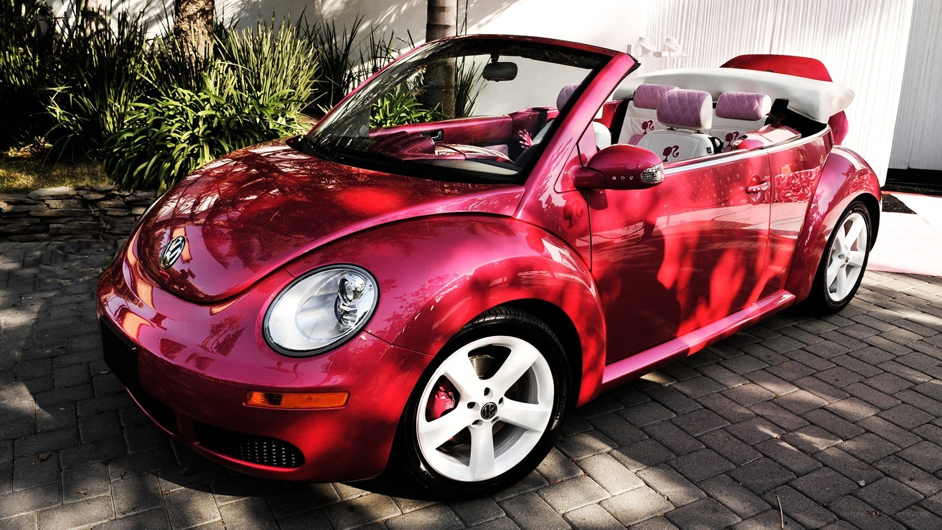 Red Barbie Beetle Convertible