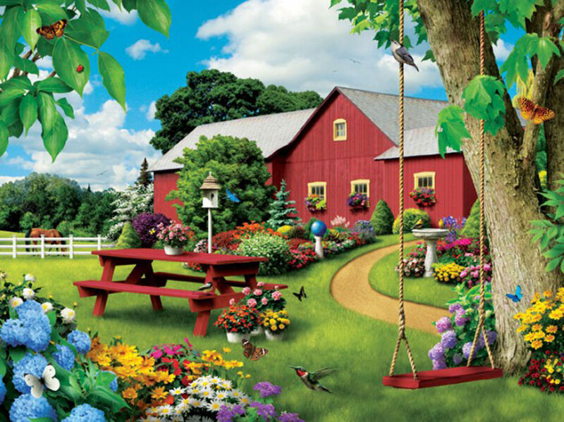 Red Barn Garden