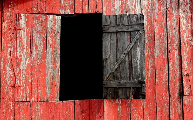 Red Barn Wall