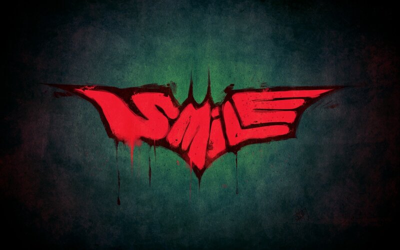 Red Bat Symbol — Dark, Menacing