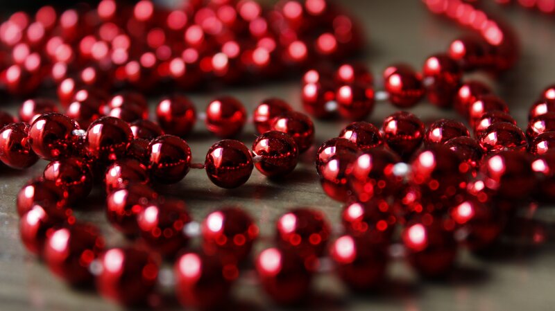 Red Bead Necklace