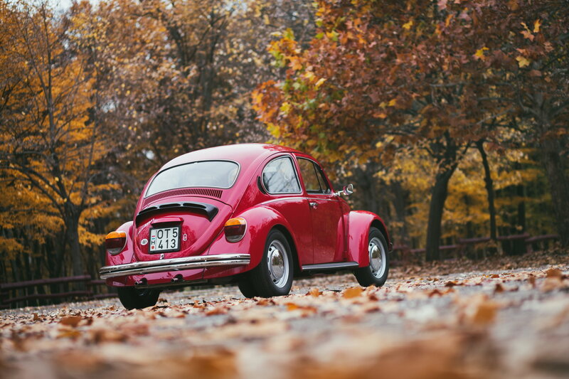 Red Beetle Car — Serene