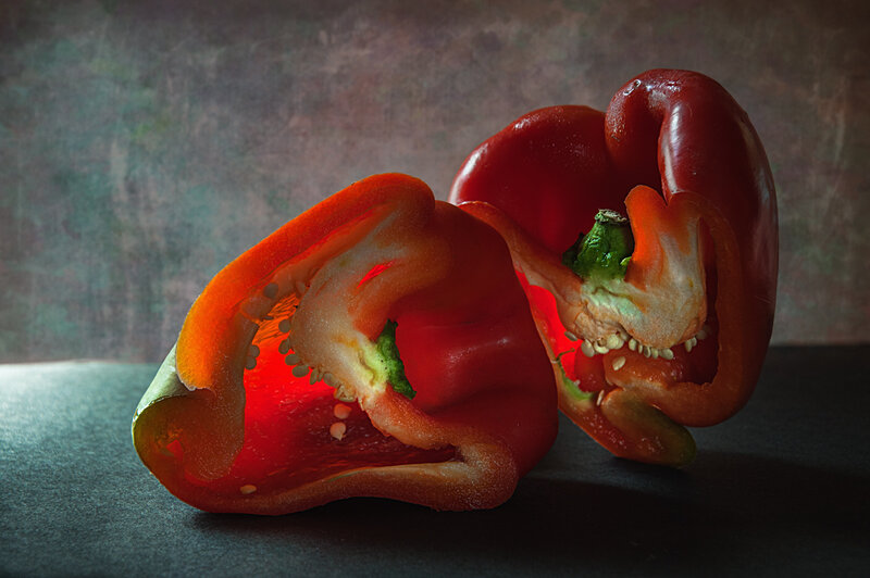 Red Bell Pepper Halves