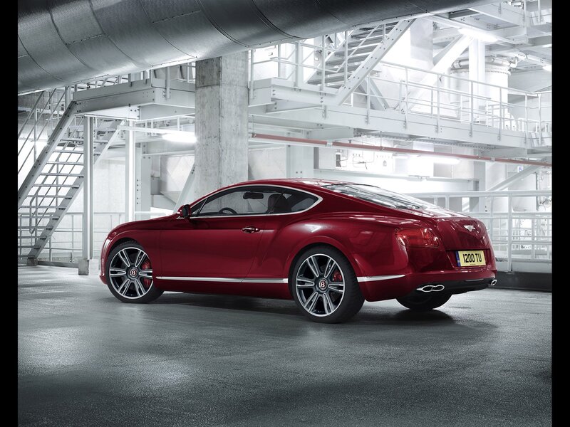 Red Bentley Continental GT