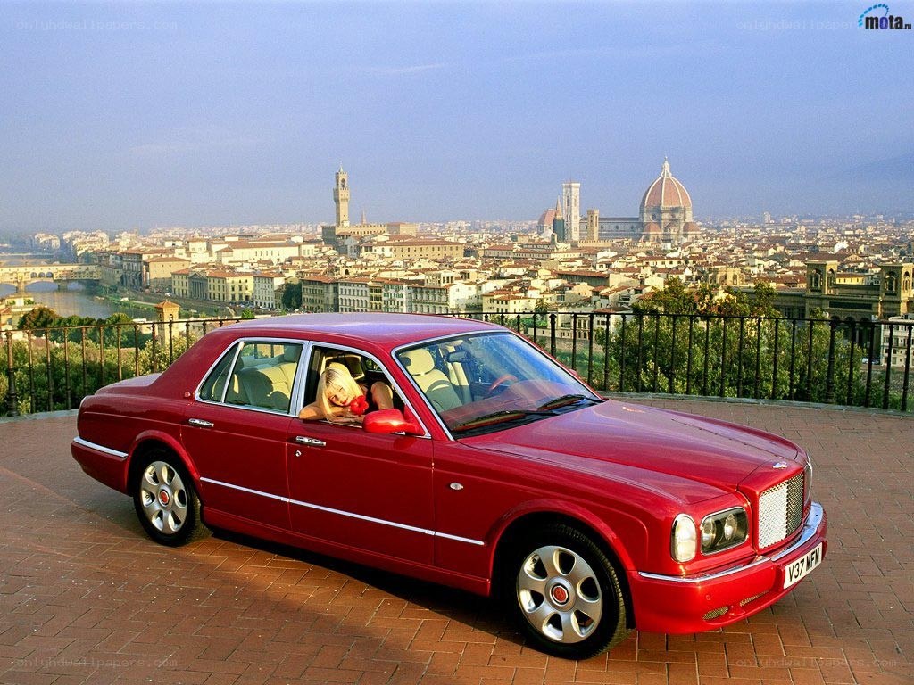Red Bentley in Florence