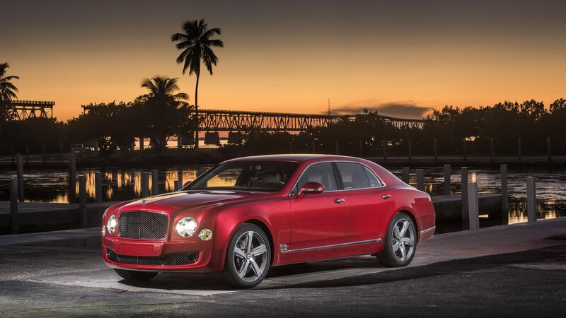 Red Bentley Mulsanne