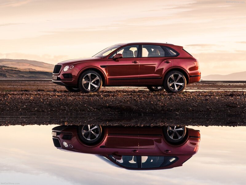 Red Bentley Suv — Serene