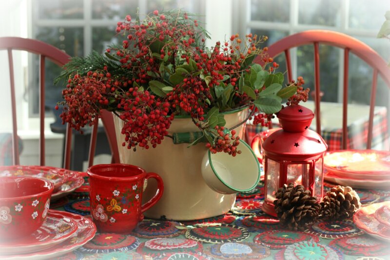 Red Berry Centerpiece