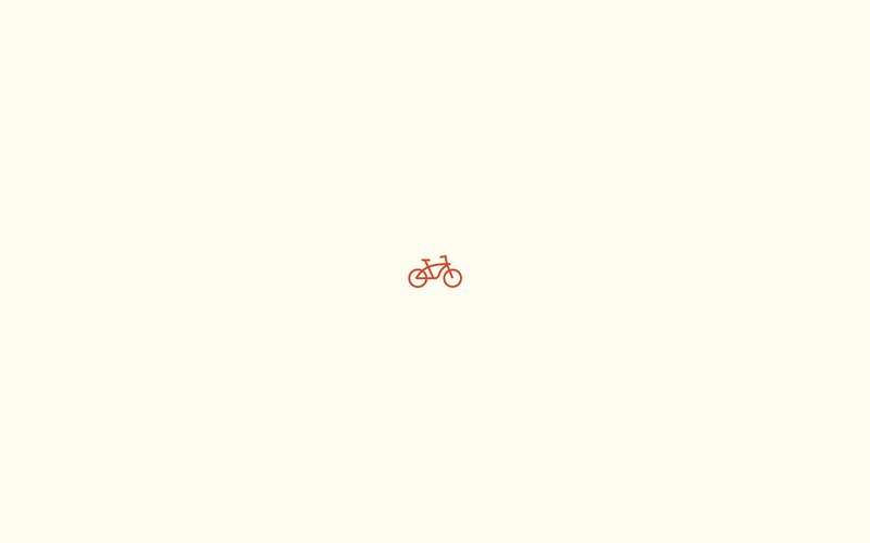 red bicycle icon