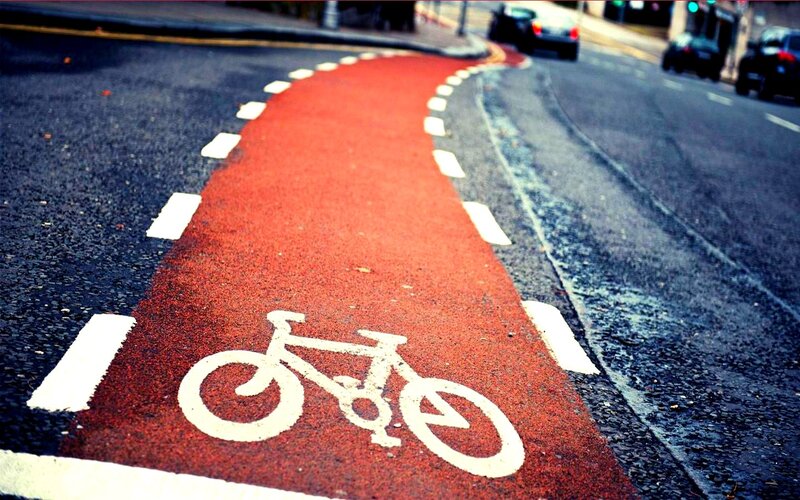 Red Bike Lane