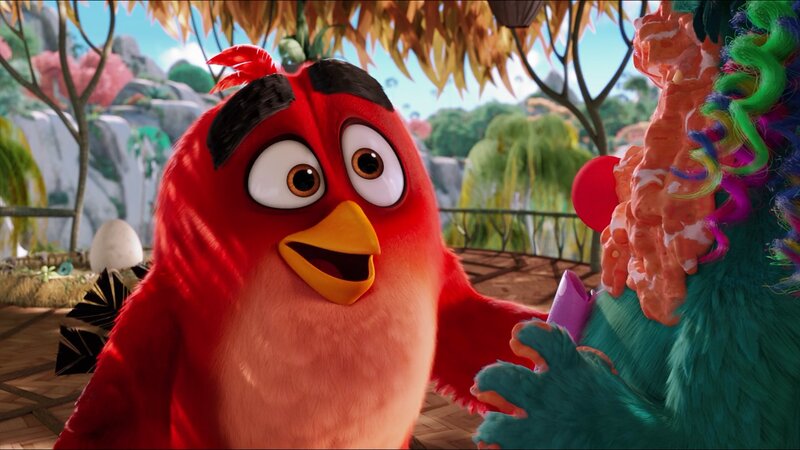 Red Bird Character — Playful
