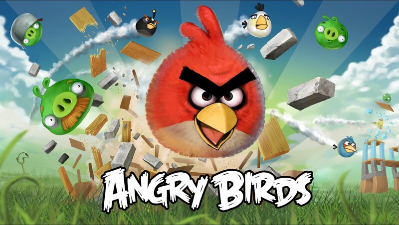 Red Bird in Explosion