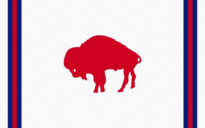 Red Bison Silhouette