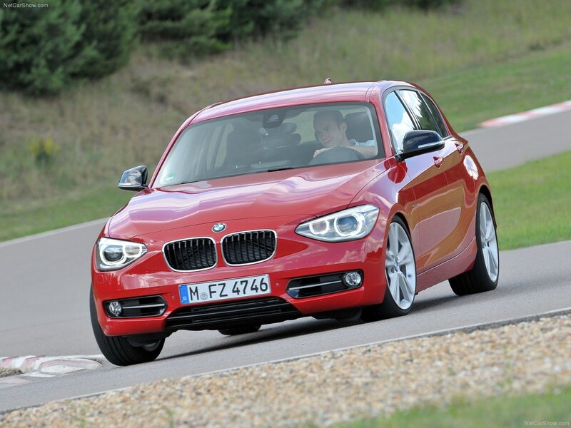 Red Bmw 1-series Car — Dynamic